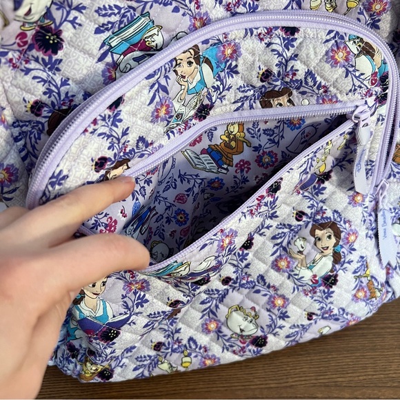 Disney Beauty & the Beast x Vera Bradley Campus Backpack - Picture 8 of 8